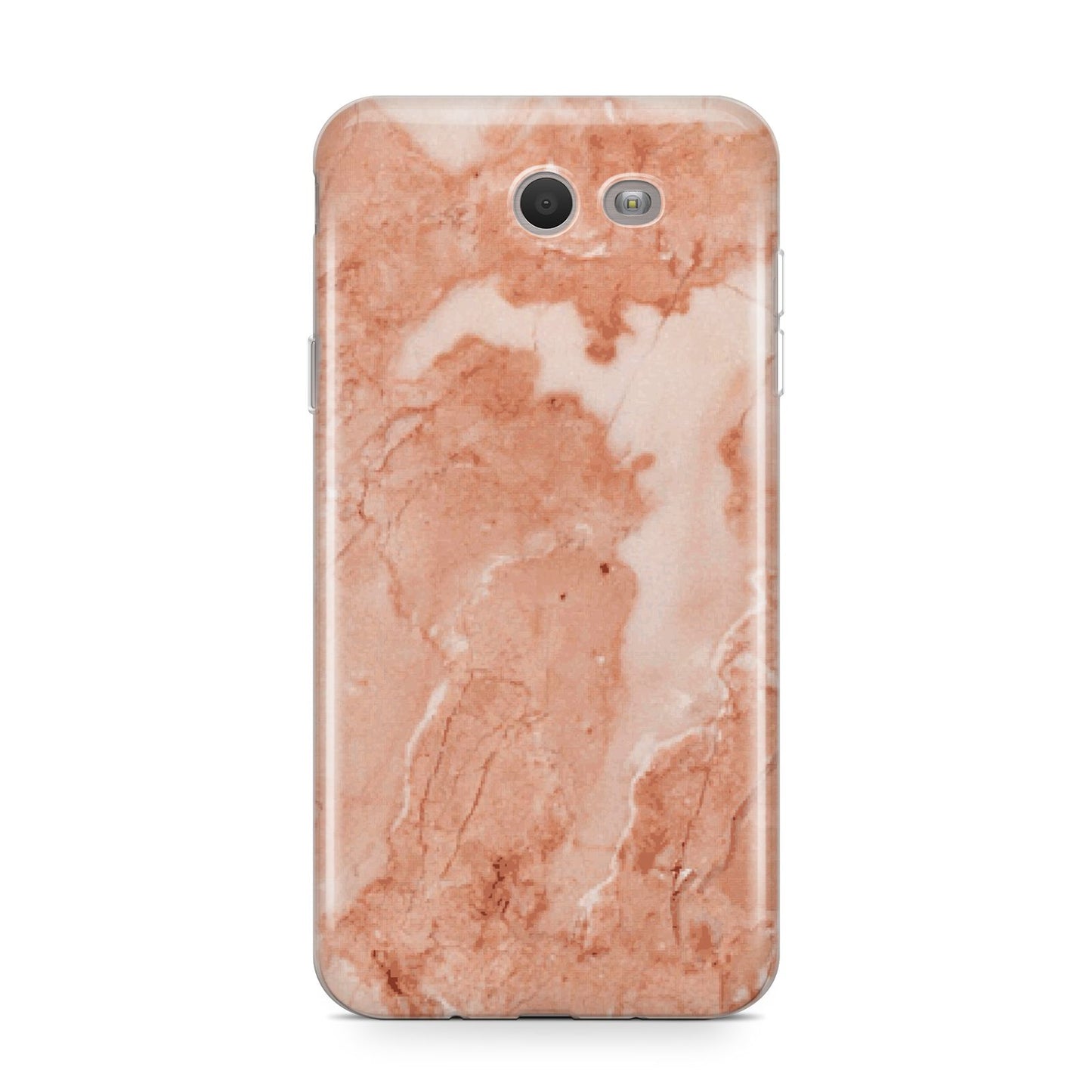Faux Marble Red Samsung Galaxy J7 2017 Case