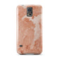 Faux Marble Red Samsung Galaxy S5 Case
