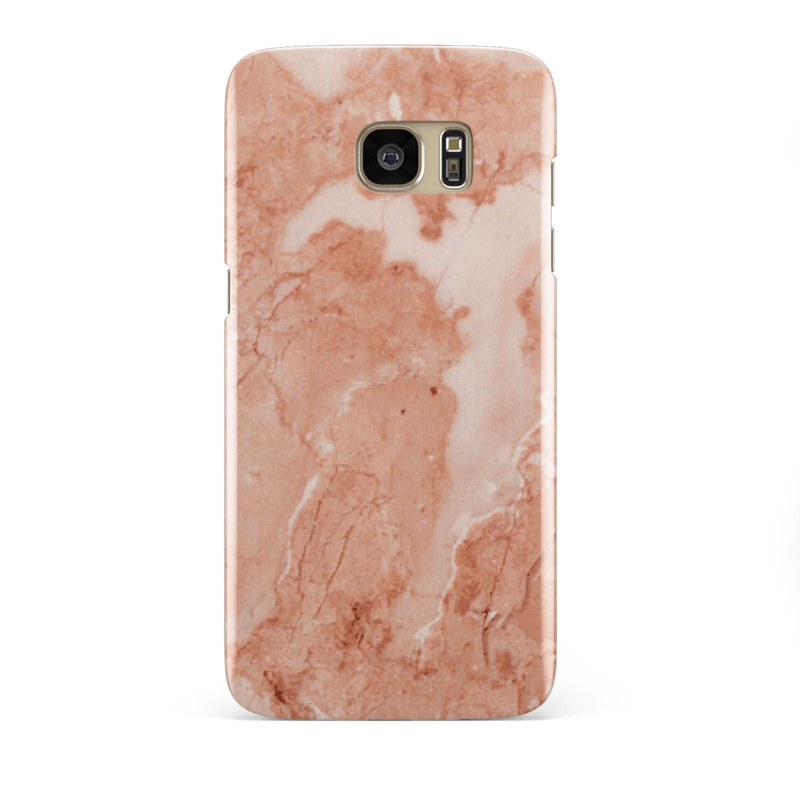 Faux Marble Red Samsung Galaxy S7 Edge Case