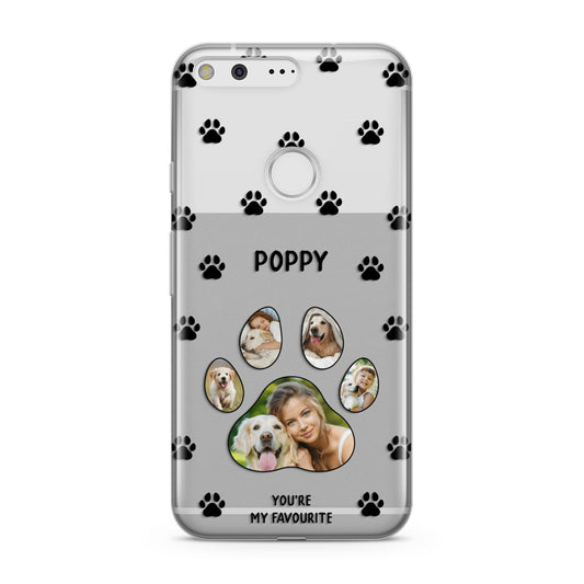 Favourite Dog Photos Personalised Google Pixel Case