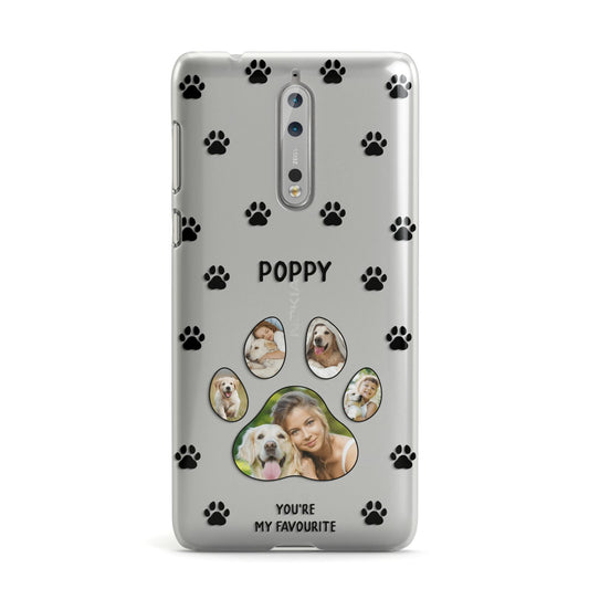 Favourite Dog Photos Personalised Nokia Case