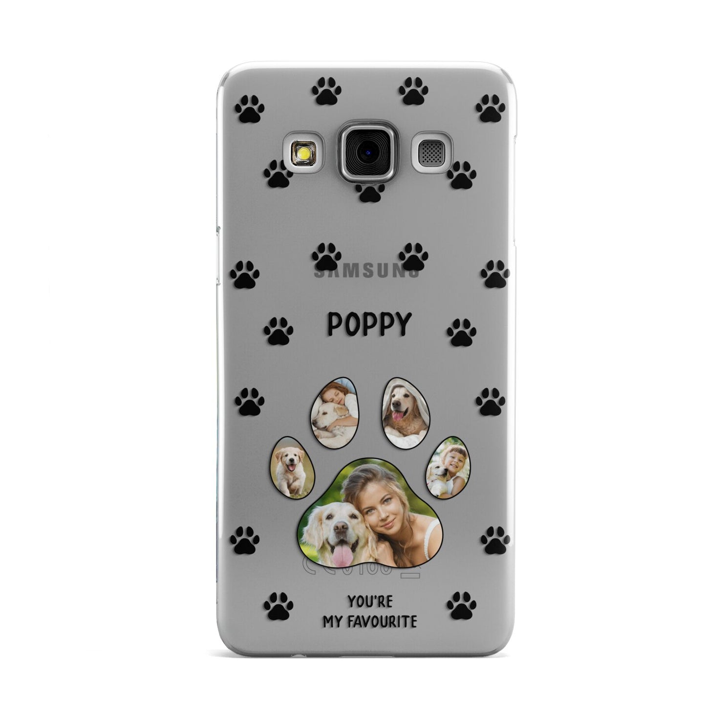 Favourite Dog Photos Personalised Samsung Galaxy A3 Case