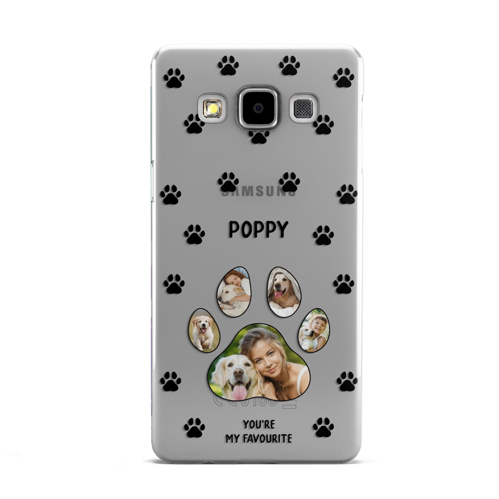 Favourite Dog Photos Personalised Samsung Galaxy A5 Case