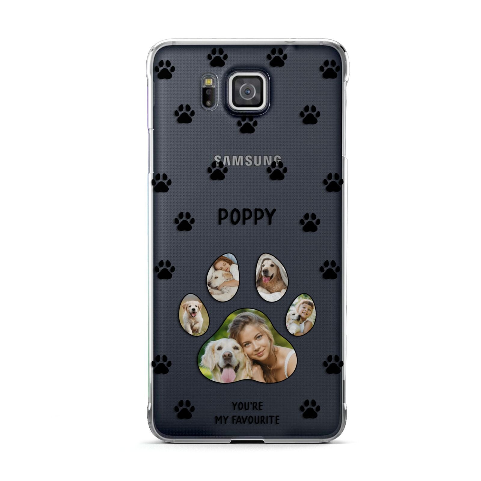 Favourite Dog Photos Personalised Samsung Galaxy Alpha Case