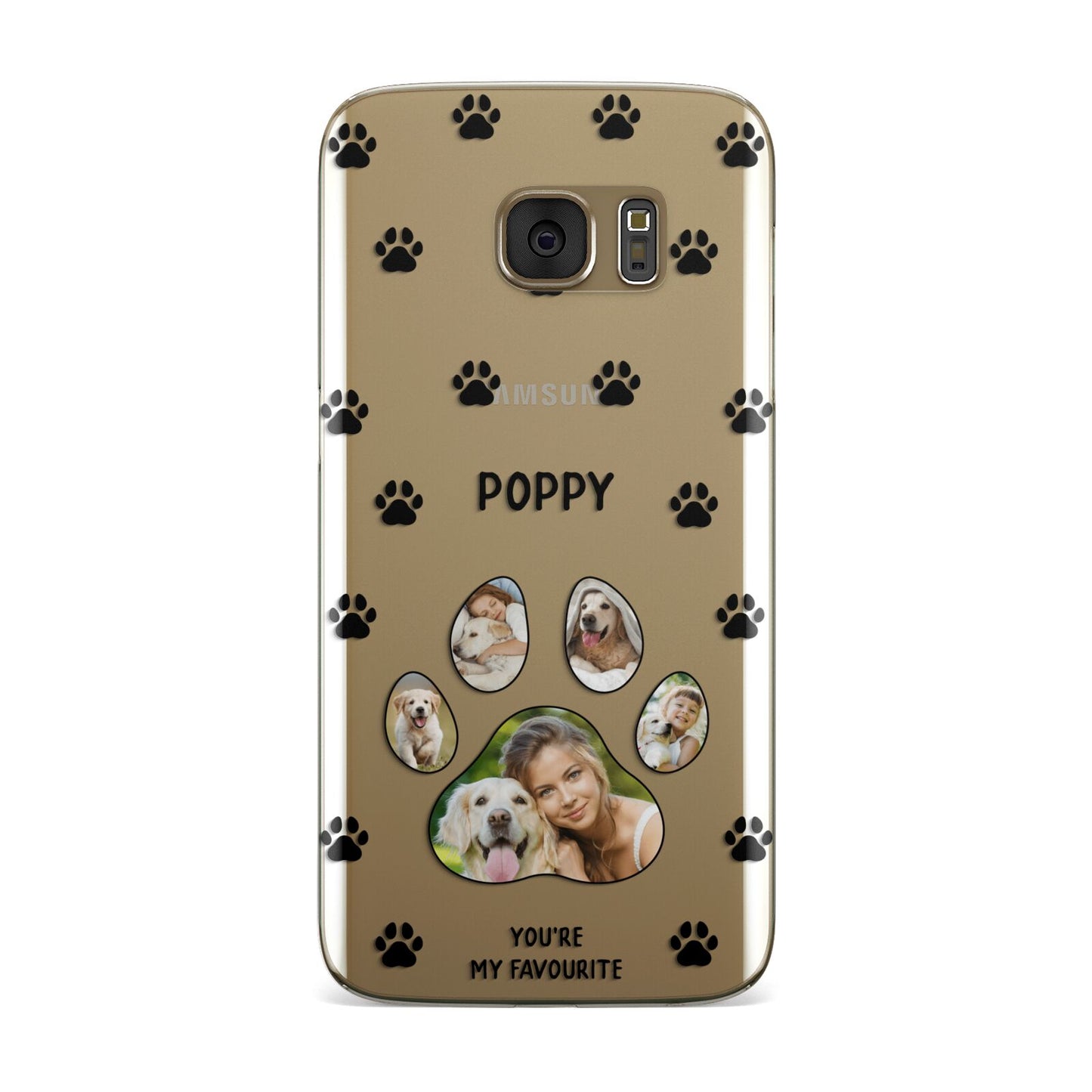 Favourite Dog Photos Personalised Samsung Galaxy Case