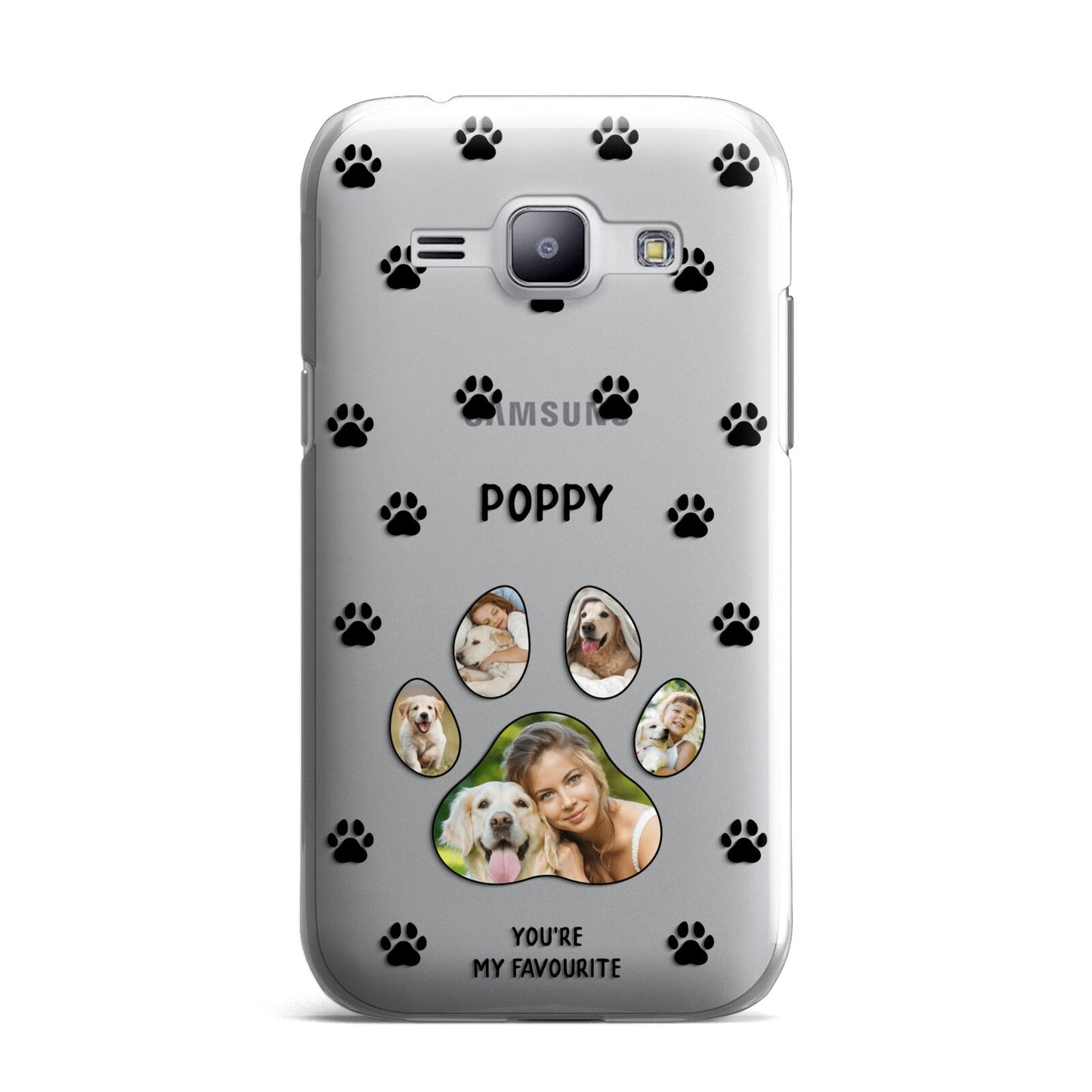 Favourite Dog Photos Personalised Samsung Galaxy J1 2015 Case