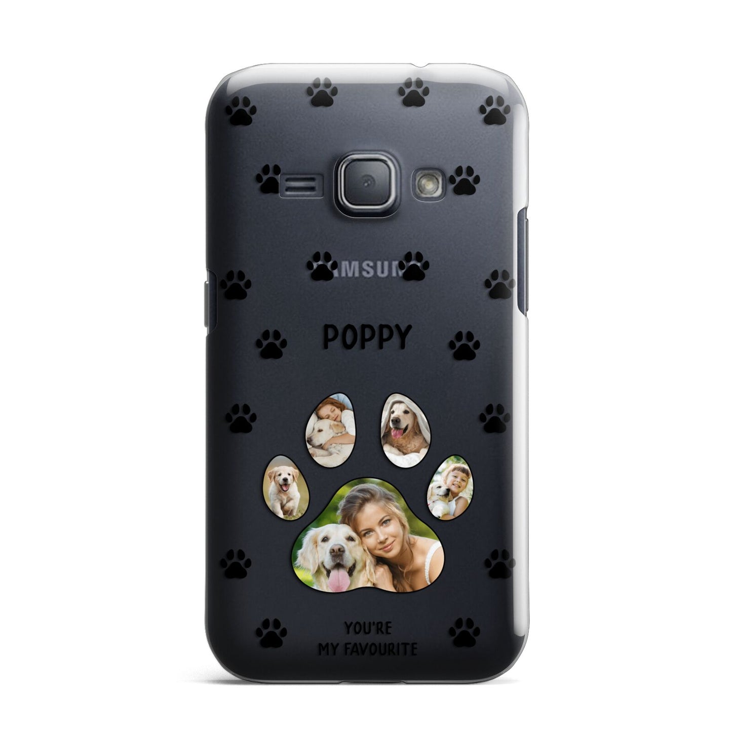 Favourite Dog Photos Personalised Samsung Galaxy J1 2016 Case