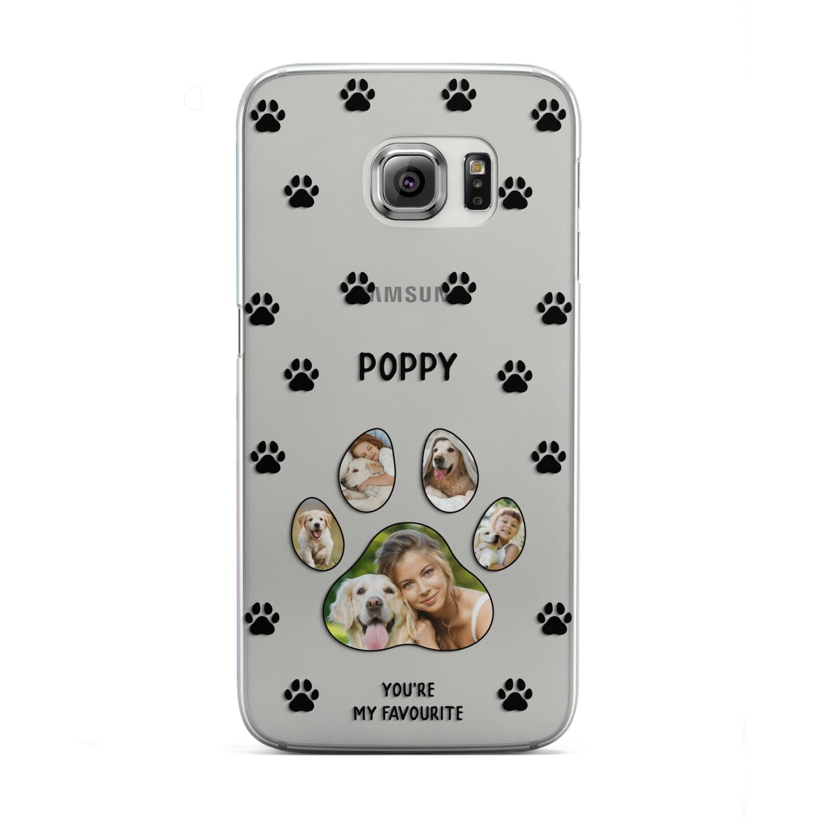Favourite Dog Photos Personalised Samsung Galaxy S6 Edge Case