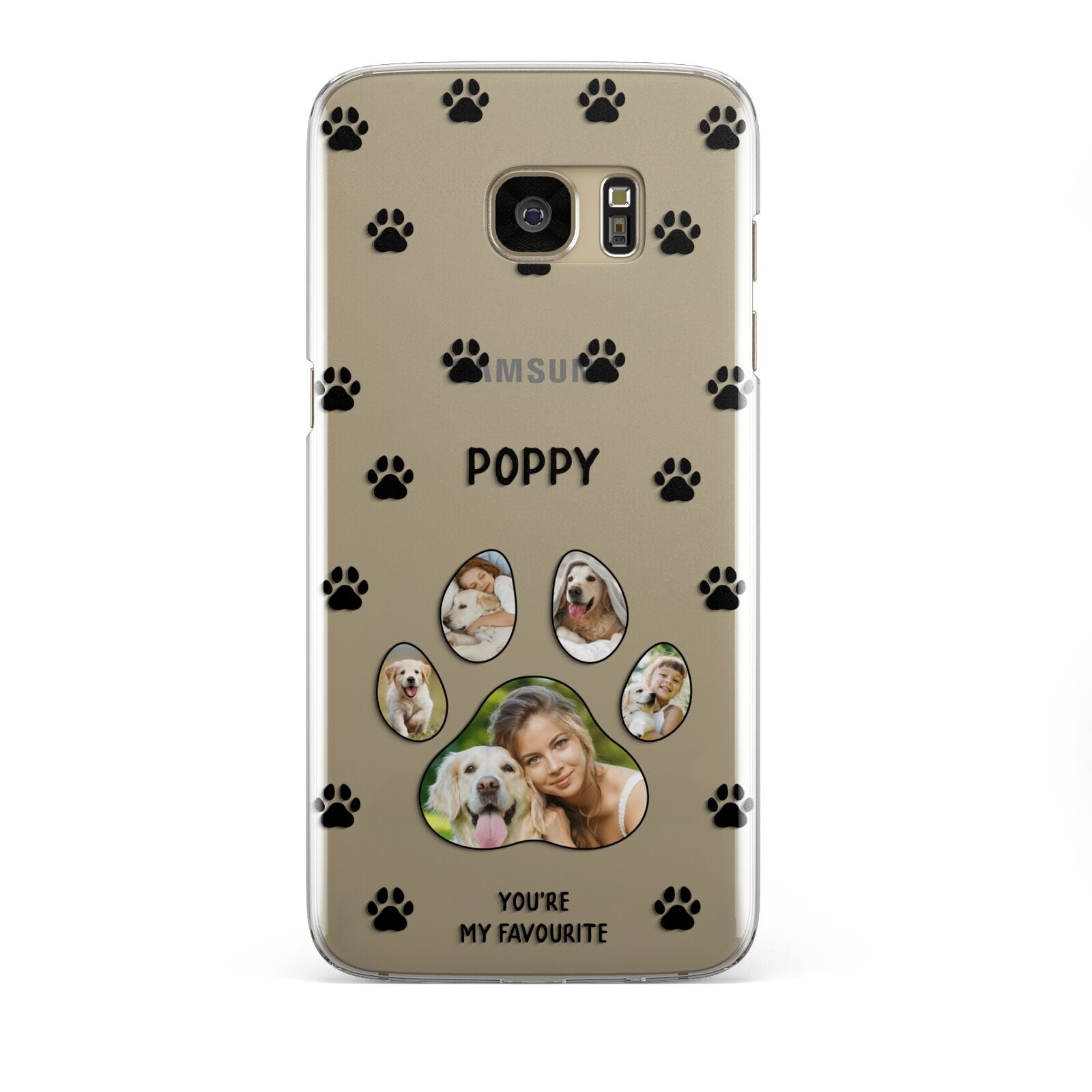 Favourite Dog Photos Personalised Samsung Galaxy S7 Edge Case