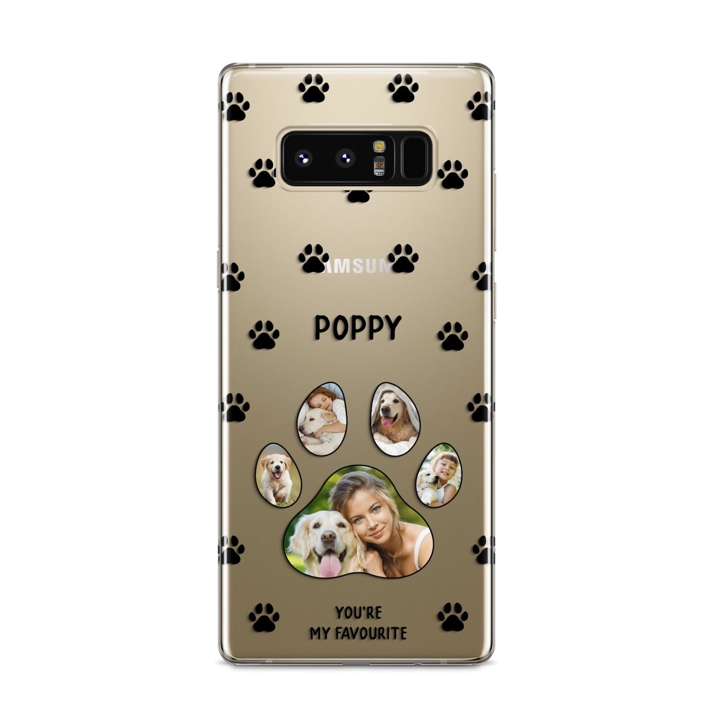 Favourite Dog Photos Personalised Samsung Galaxy S8 Case