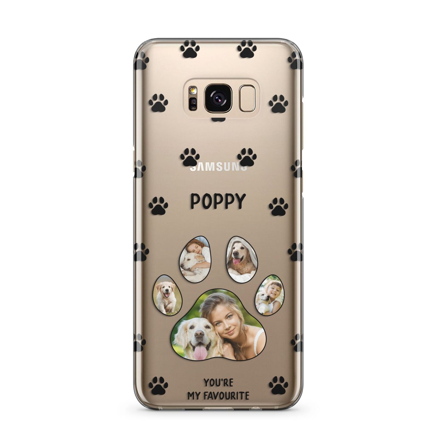 Favourite Dog Photos Personalised Samsung Galaxy S8 Plus Case
