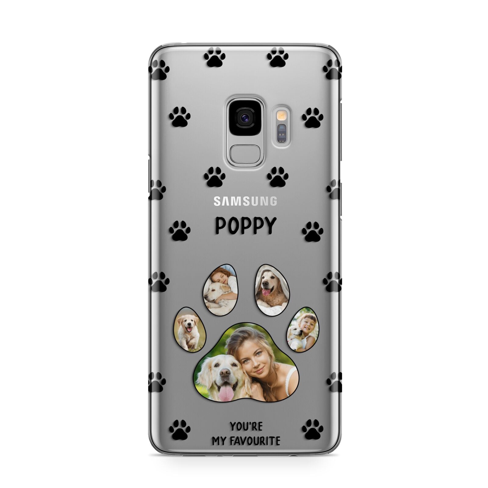 Favourite Dog Photos Personalised Samsung Galaxy S9 Case