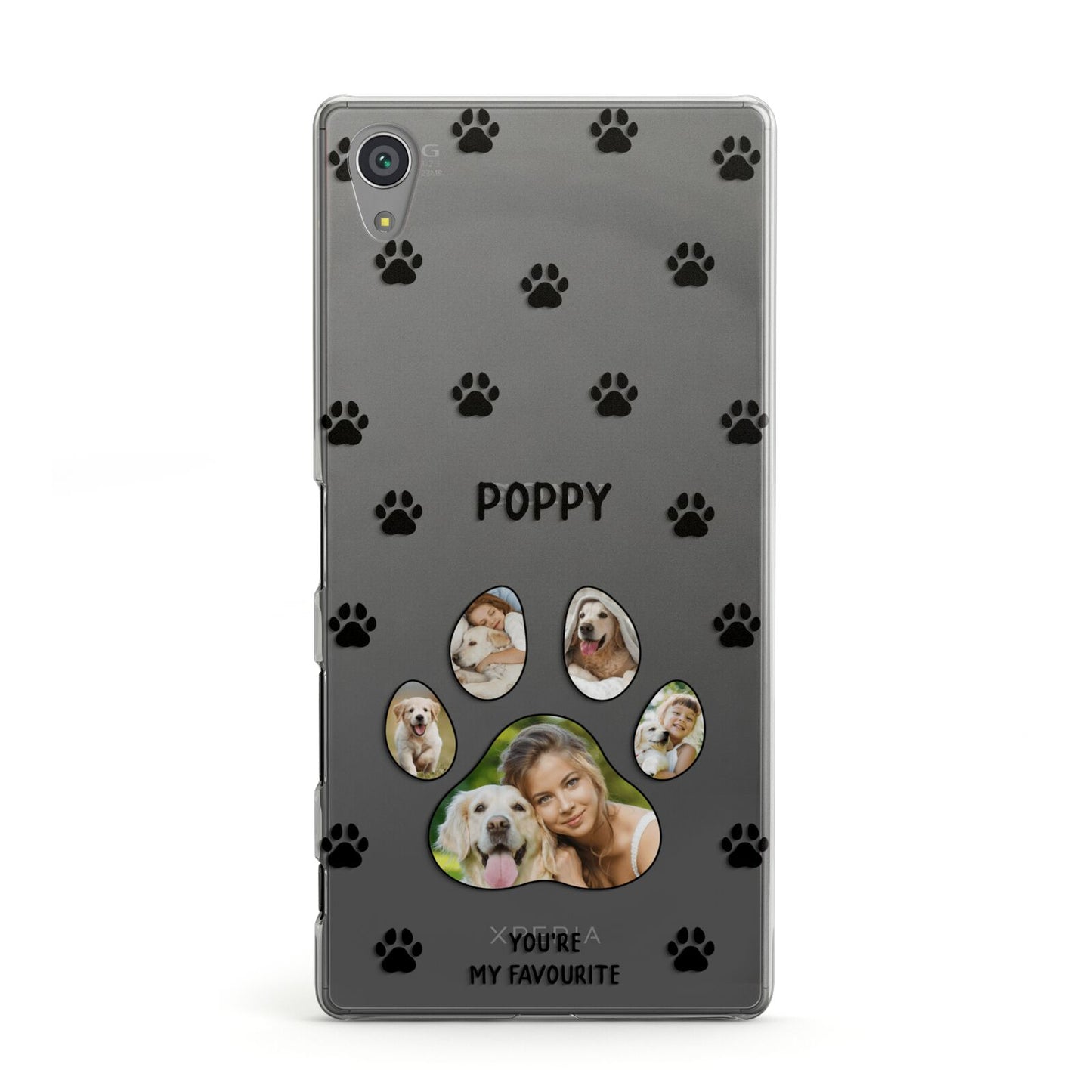 Favourite Dog Photos Personalised Sony Xperia Case