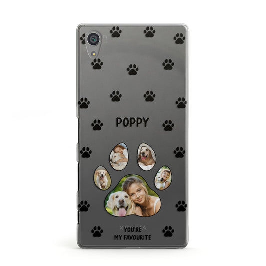 Favourite Dog Photos Personalised Sony Xperia Case