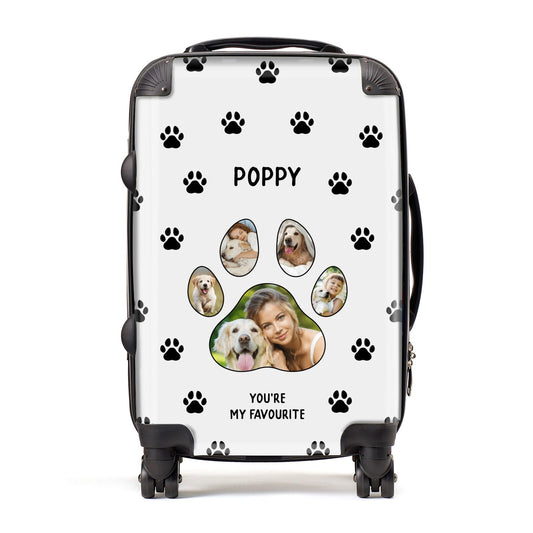 Favourite Dog Photos Personalised Suitcase