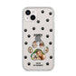 Favourite Dog Photos Personalised iPhone 14 Plus Clear Tough Case Starlight