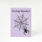 Feeling Spooky Spider A5 Greetings Card