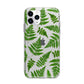 Fern Leaf Apple iPhone 11 Pro in Silver with Bumper Case