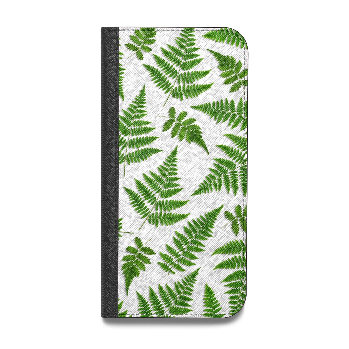 Fern Leaf Vegan Leather Flip Samsung Case