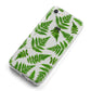 Fern Leaf iPhone 8 Bumper Case on Silver iPhone Alternative Image