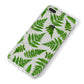 Fern Leaf iPhone 8 Plus Bumper Case on Silver iPhone Alternative Image