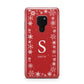 Festive Monogram Personalised Huawei Mate 20 Phone Case