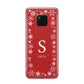 Festive Monogram Personalised Huawei Mate 20 Pro Phone Case