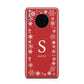 Festive Monogram Personalised Huawei Mate 30