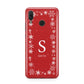 Festive Monogram Personalised Huawei Nova 3 Phone Case