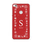 Festive Monogram Personalised Huawei P8 Lite Case