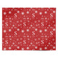 Festive Monogram Personalised Personalised Wrapping Paper Alternative