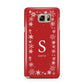 Festive Monogram Personalised Samsung Galaxy Note 5 Case