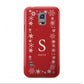 Festive Monogram Personalised Samsung Galaxy S5 Mini Case