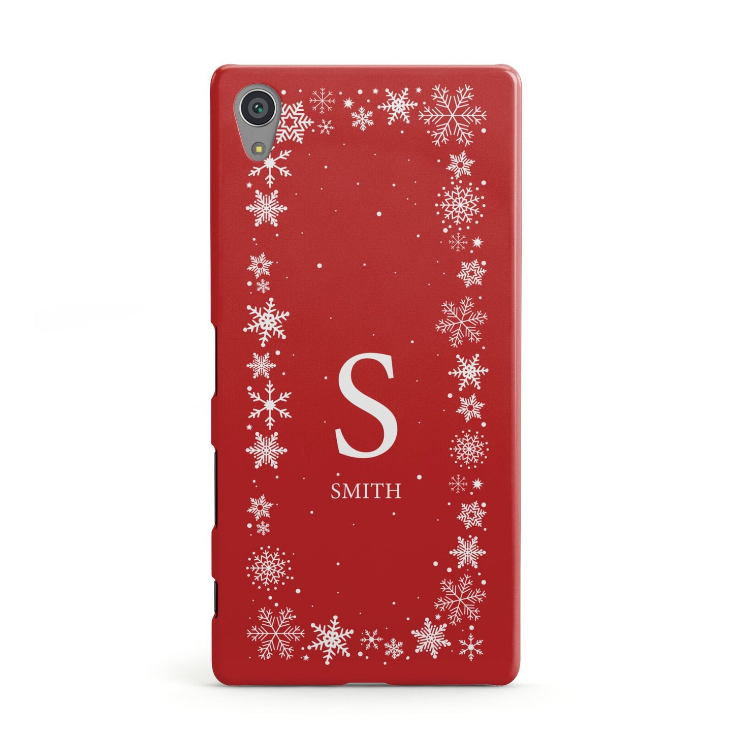 Festive Monogram Personalised Sony Xperia Case