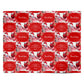 Festive Thank You Personalised Wrapping Paper Alternative