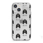 Field Spaniel Icon with Name iPhone 13 Mini TPU Impact Case with White Edges