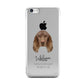 Field Spaniel Personalised Apple iPhone 5c Case