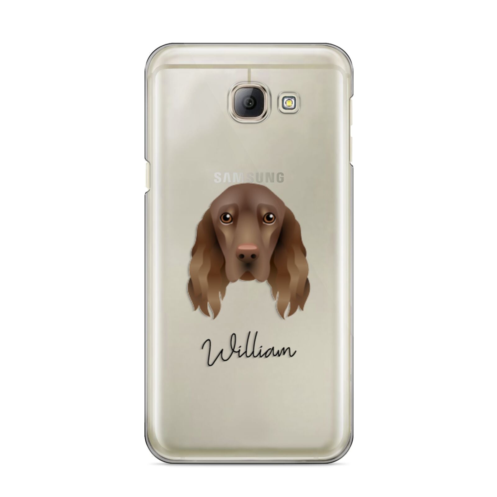 Field Spaniel Personalised Samsung Galaxy A8 2016 Case