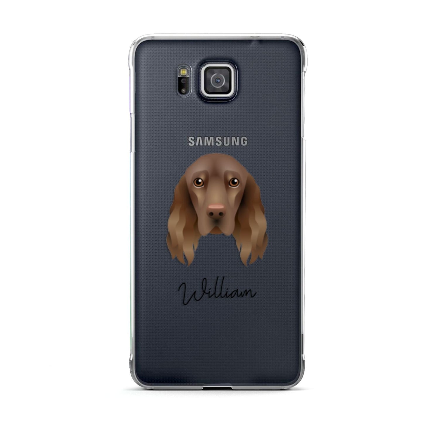 Field Spaniel Personalised Samsung Galaxy Alpha Case