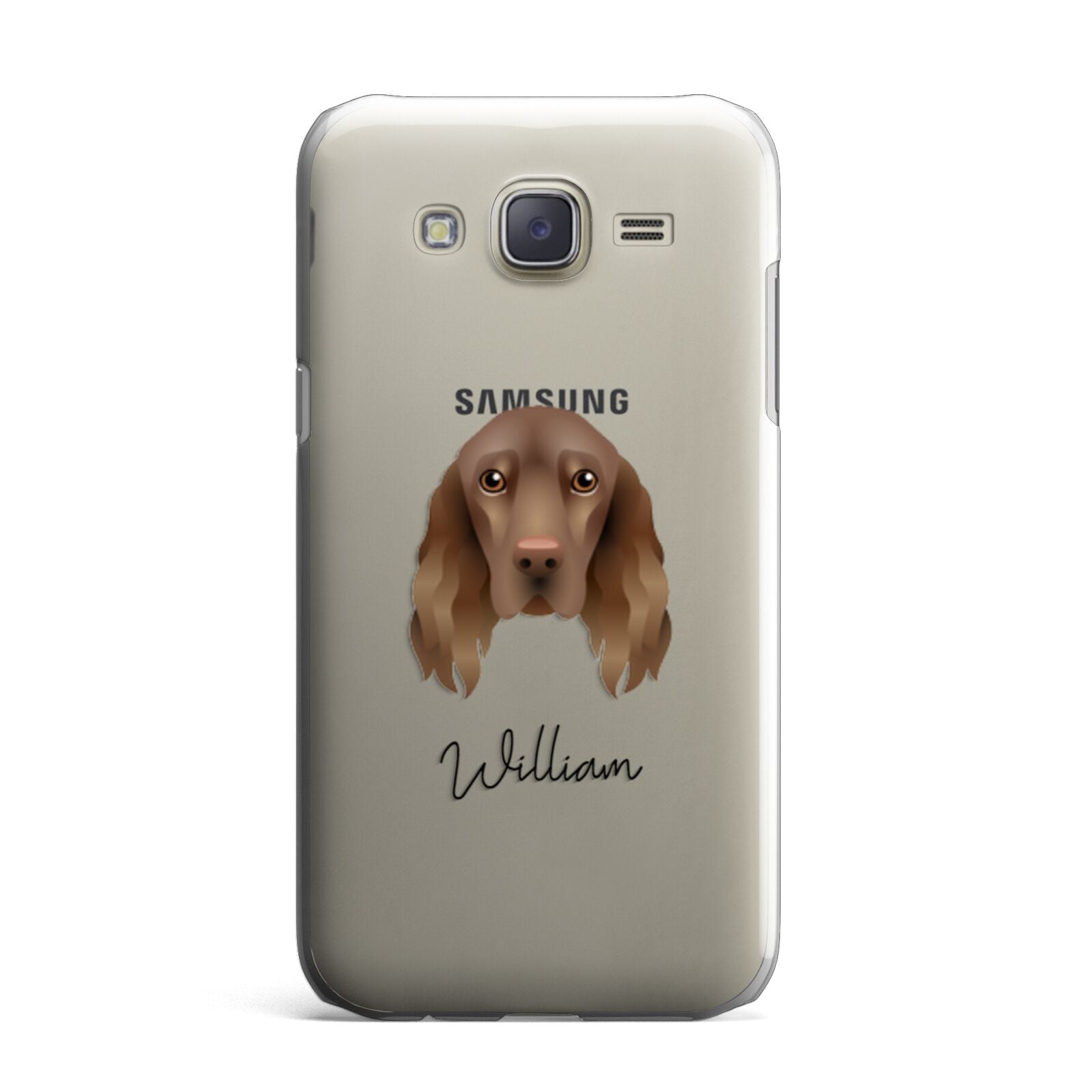 Field Spaniel Personalised Samsung Galaxy J7 Case