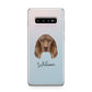 Field Spaniel Personalised Samsung Galaxy S10 Plus Case