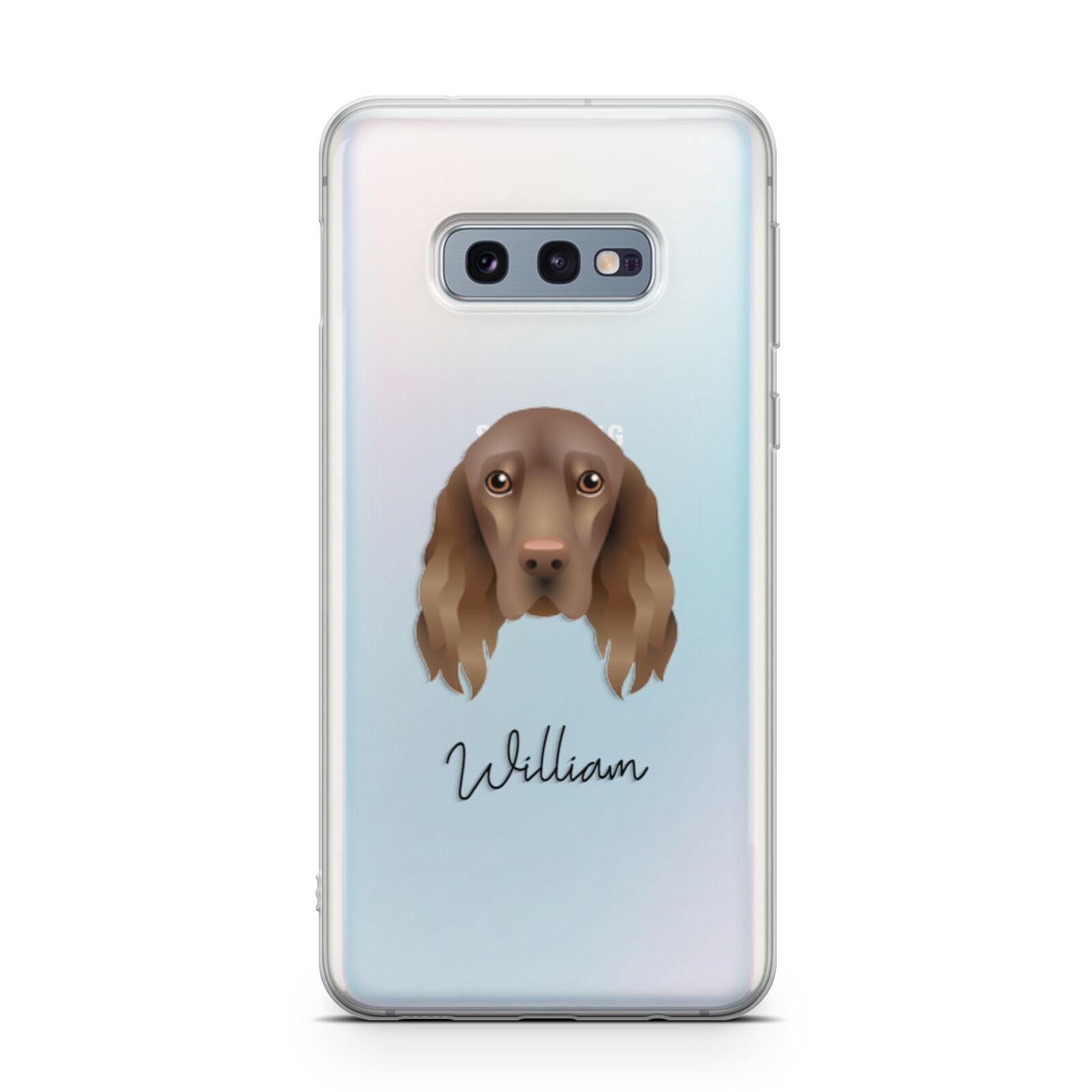 Field Spaniel Personalised Samsung Galaxy S10E Case