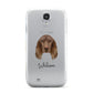 Field Spaniel Personalised Samsung Galaxy S4 Case