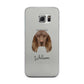 Field Spaniel Personalised Samsung Galaxy S6 Edge Case