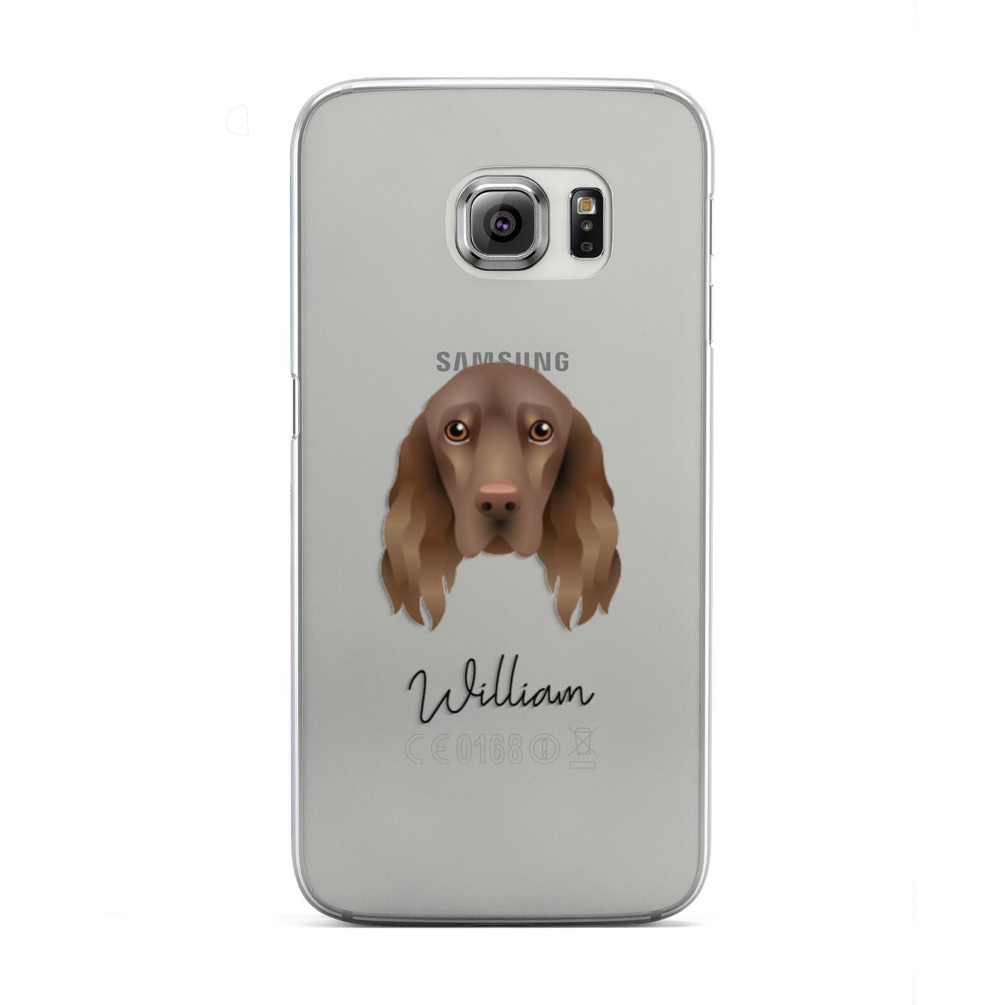 Field Spaniel Personalised Samsung Galaxy S6 Edge Case