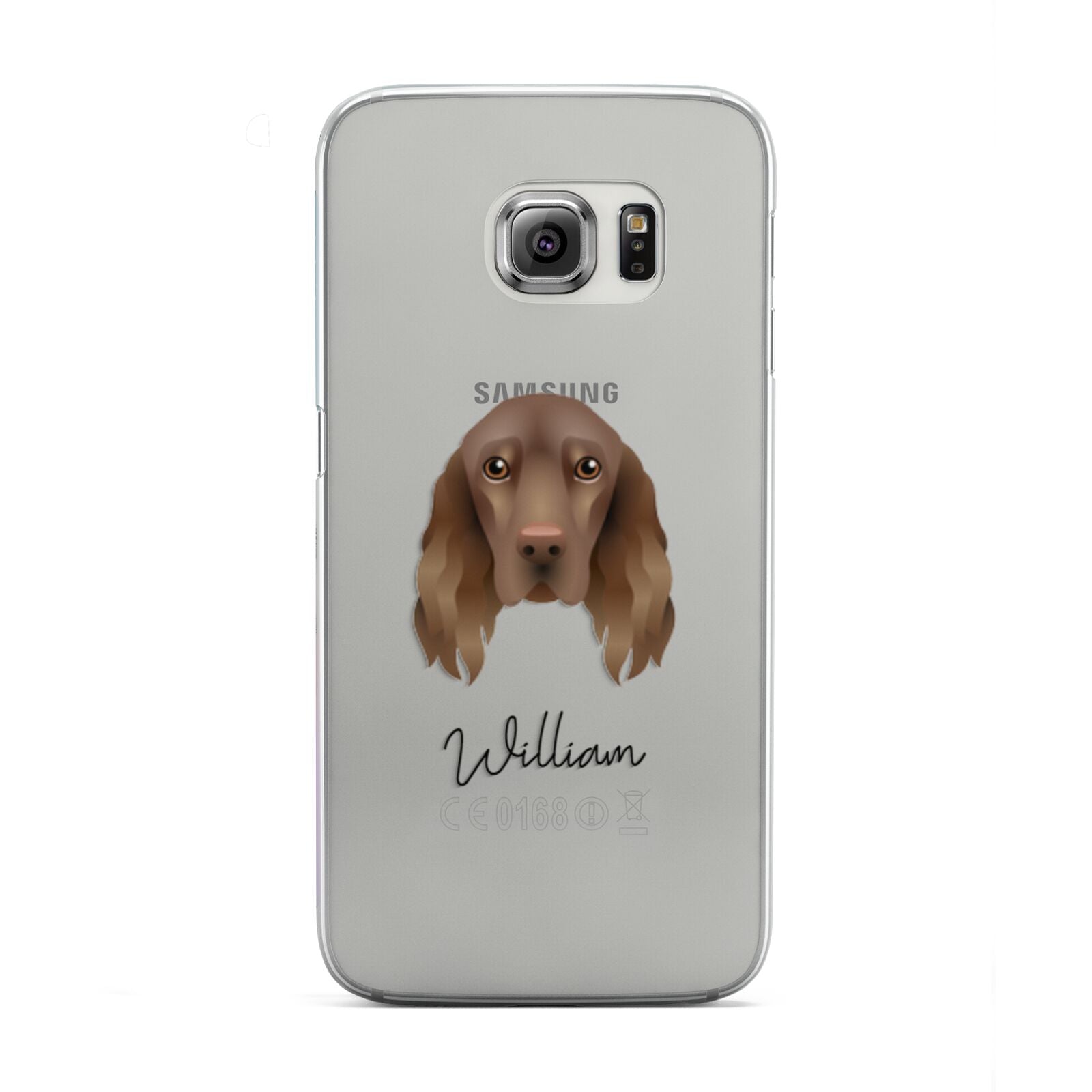 Field Spaniel Personalised Samsung Galaxy S6 Edge Case