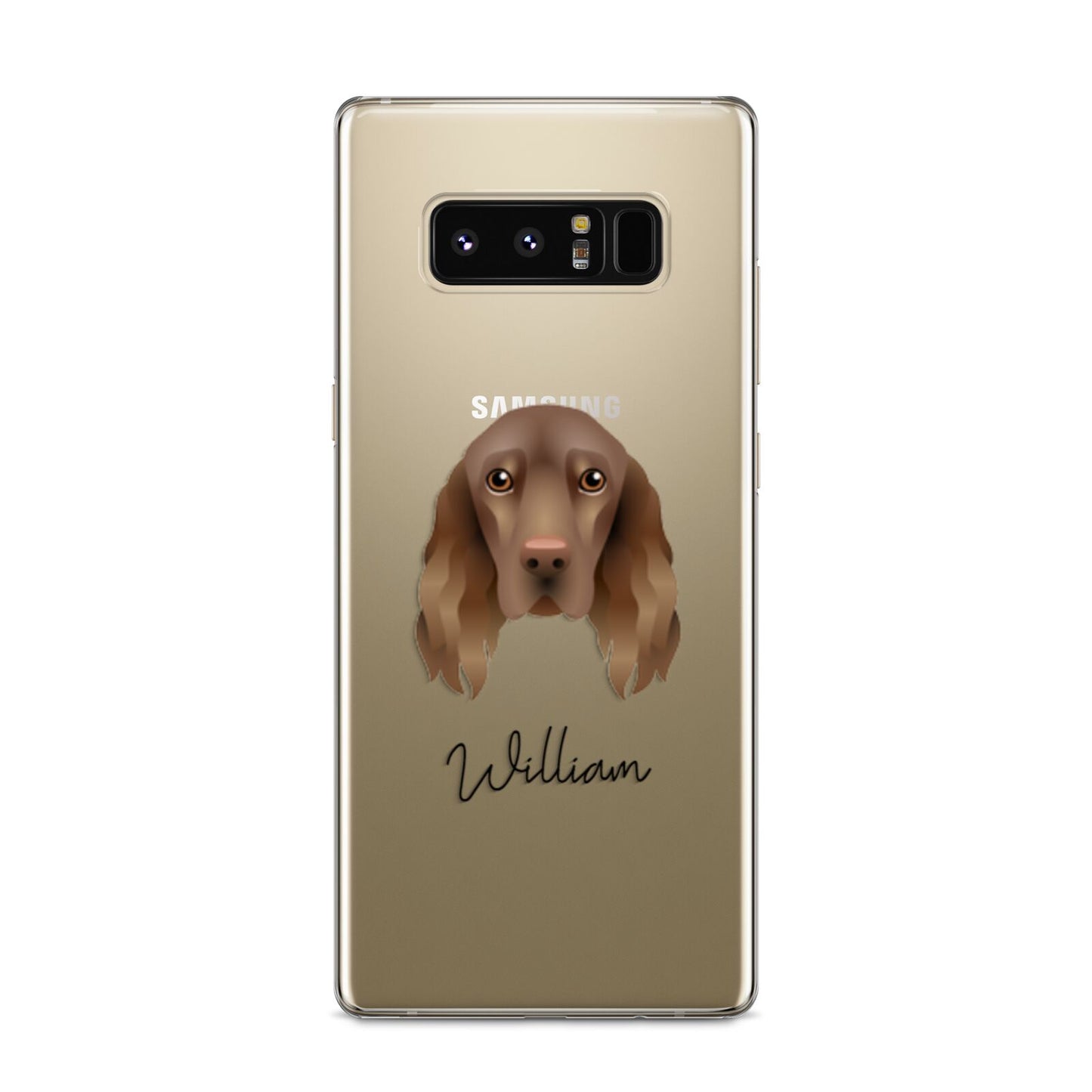 Field Spaniel Personalised Samsung Galaxy S8 Case