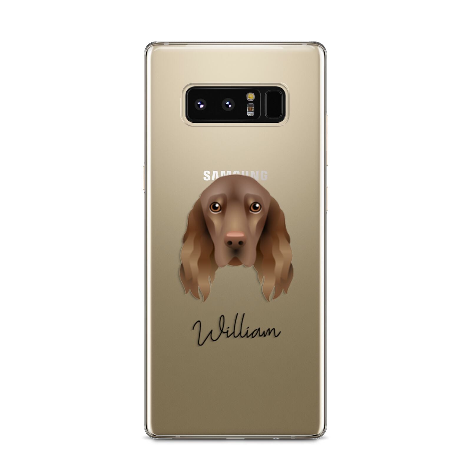 Field Spaniel Personalised Samsung Galaxy S8 Case