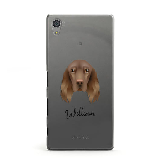 Field Spaniel Personalised Sony Xperia Case