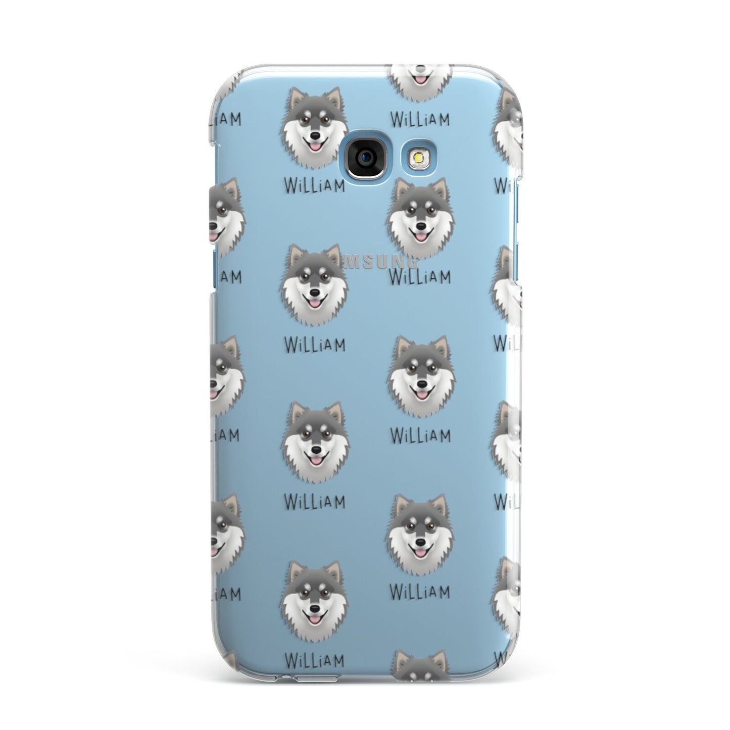 Finnish Lapphund Icon with Name Samsung Galaxy A7 2017 Case